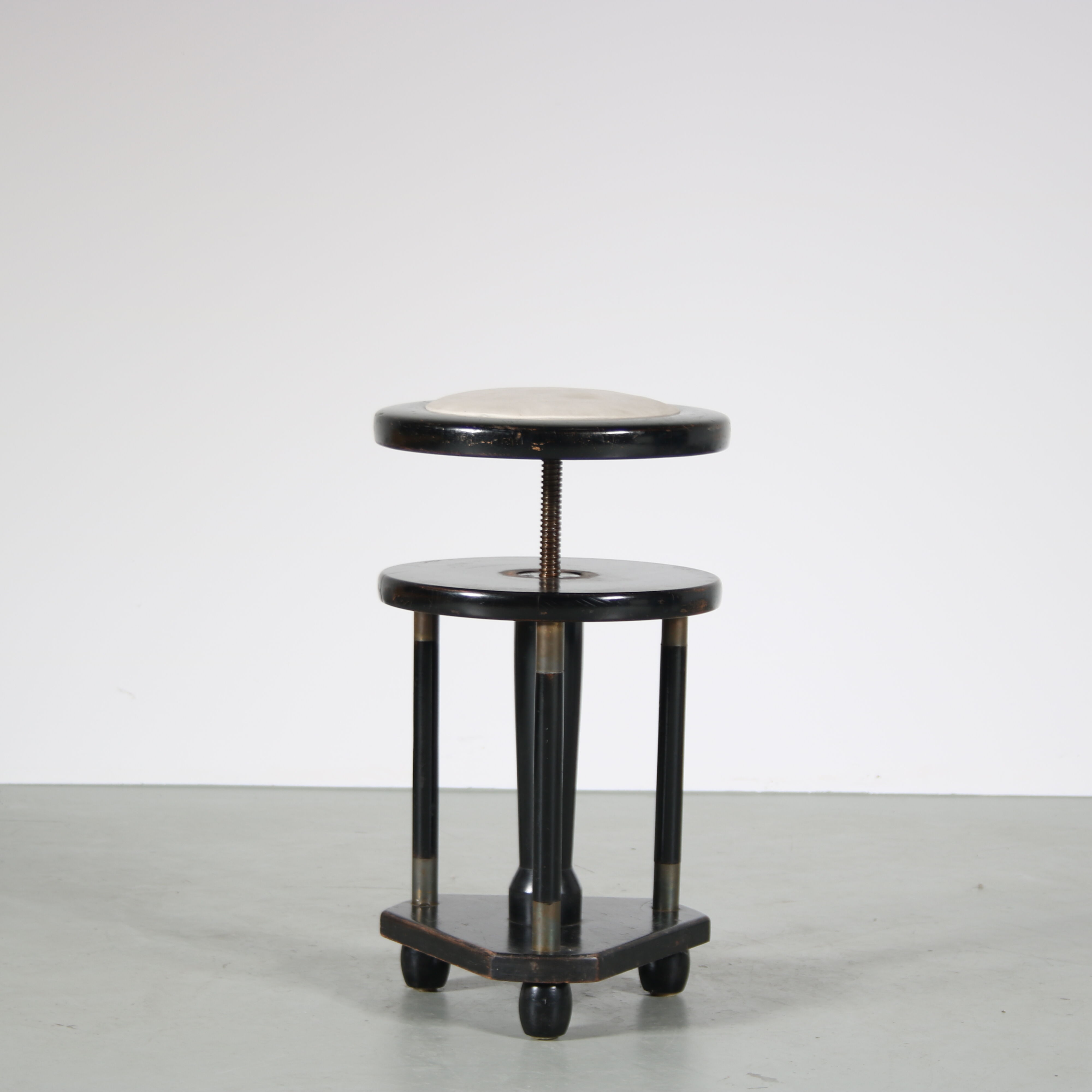 1930s Piano stool from the Netherlands