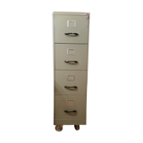 Cabinet 4 drawers of the 1960s metal