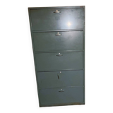 steel cabinet with flap