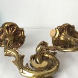 Pair of bronze appliques