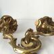 Pair of bronze appliques