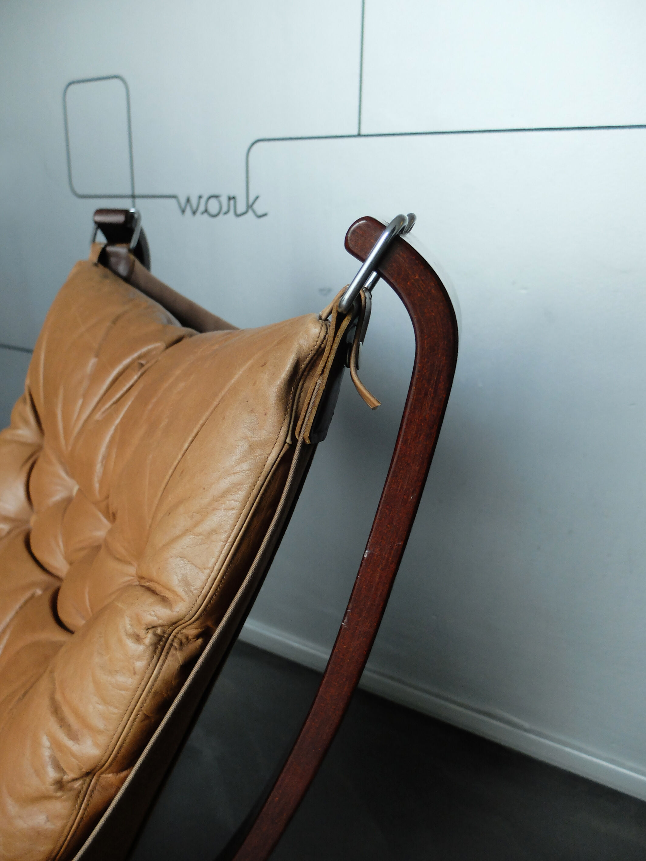 Scandinavian armchair Falcon Chair, Sigurd Resell for Vatne Møbler, Norway 1970