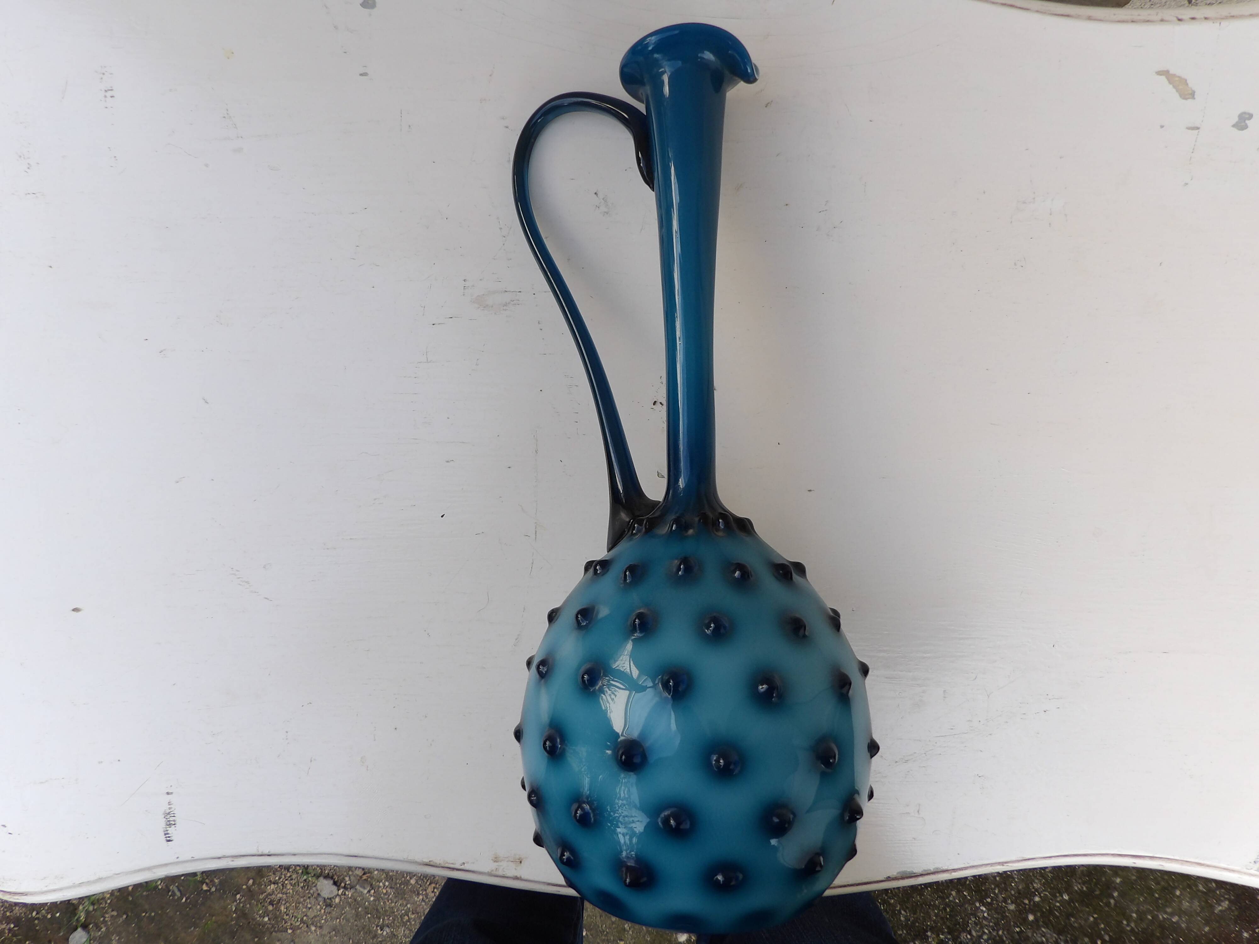 glass ewer