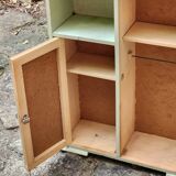 Doll wardrobe or vintage bathroom furniture
