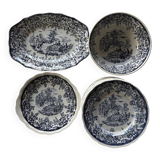 Luneville plates and dishes