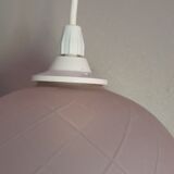 Pink pearl glass chandelier, charleston style