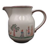 Villeroy & boch pot à lait pichet crémier modèle american sampler 1983