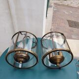 Pair of vestibule lanterns