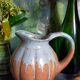 Pitcher in glazed stoneware Art-Nouveau early twentieth century