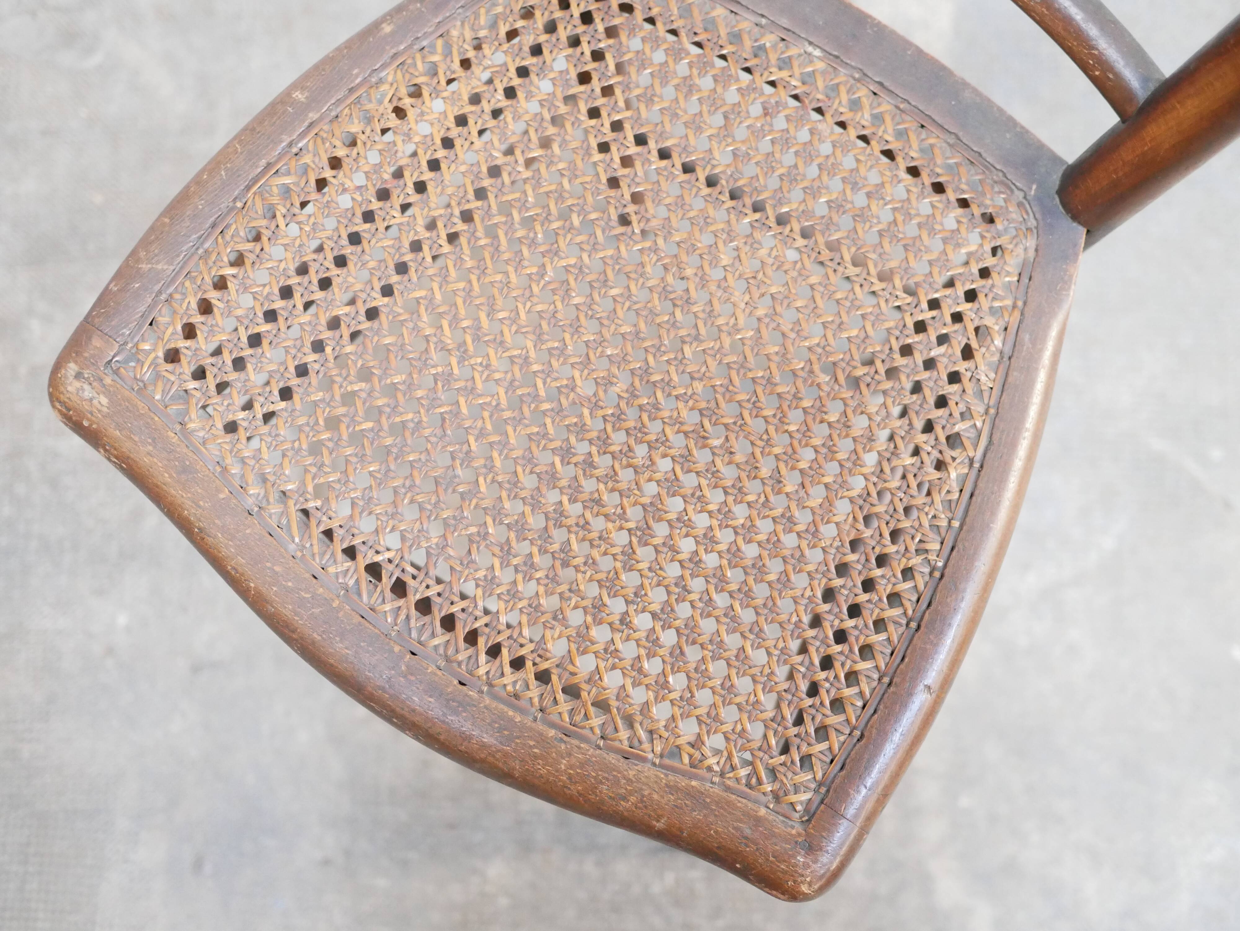Chaise bistrot vintage cannée