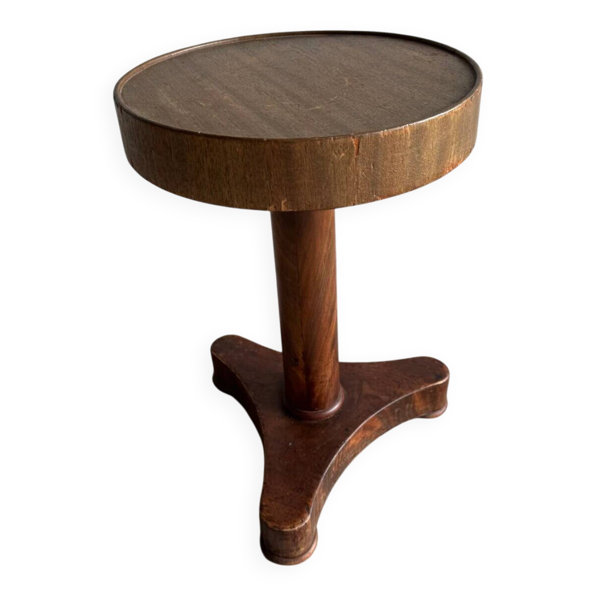 Table d’appoint vintage en bois – France, vers 1950
