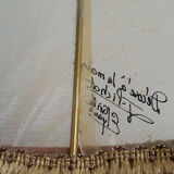 Ceramic lamp signed