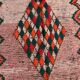 Colorful Boujad Moroccan rug - 121 x 290 cm