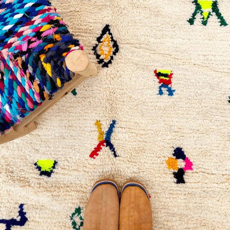 Handmade Beni Ourain rug, 150/250 cm