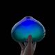 Vintage Glass Vase by Beranek