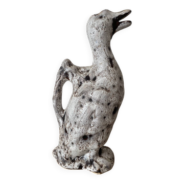 Pichet canard en céramique années 70