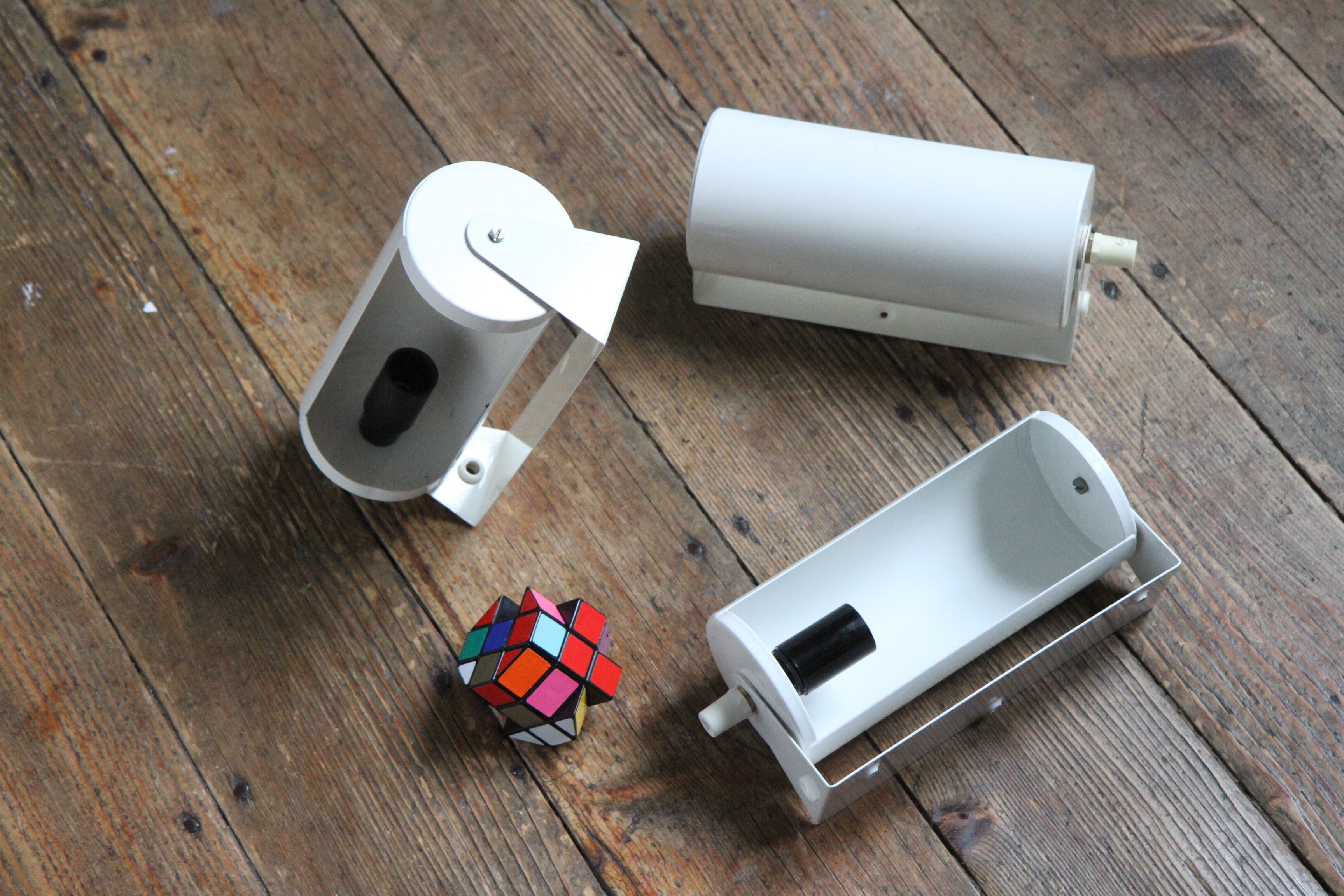 Vintage metal sconces