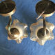 2 art deco wall lamps