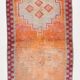 3x10 Colorful Modern Turkish Runner Rug, 86x305Cm