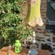 Antique lamp in Italian ceramic