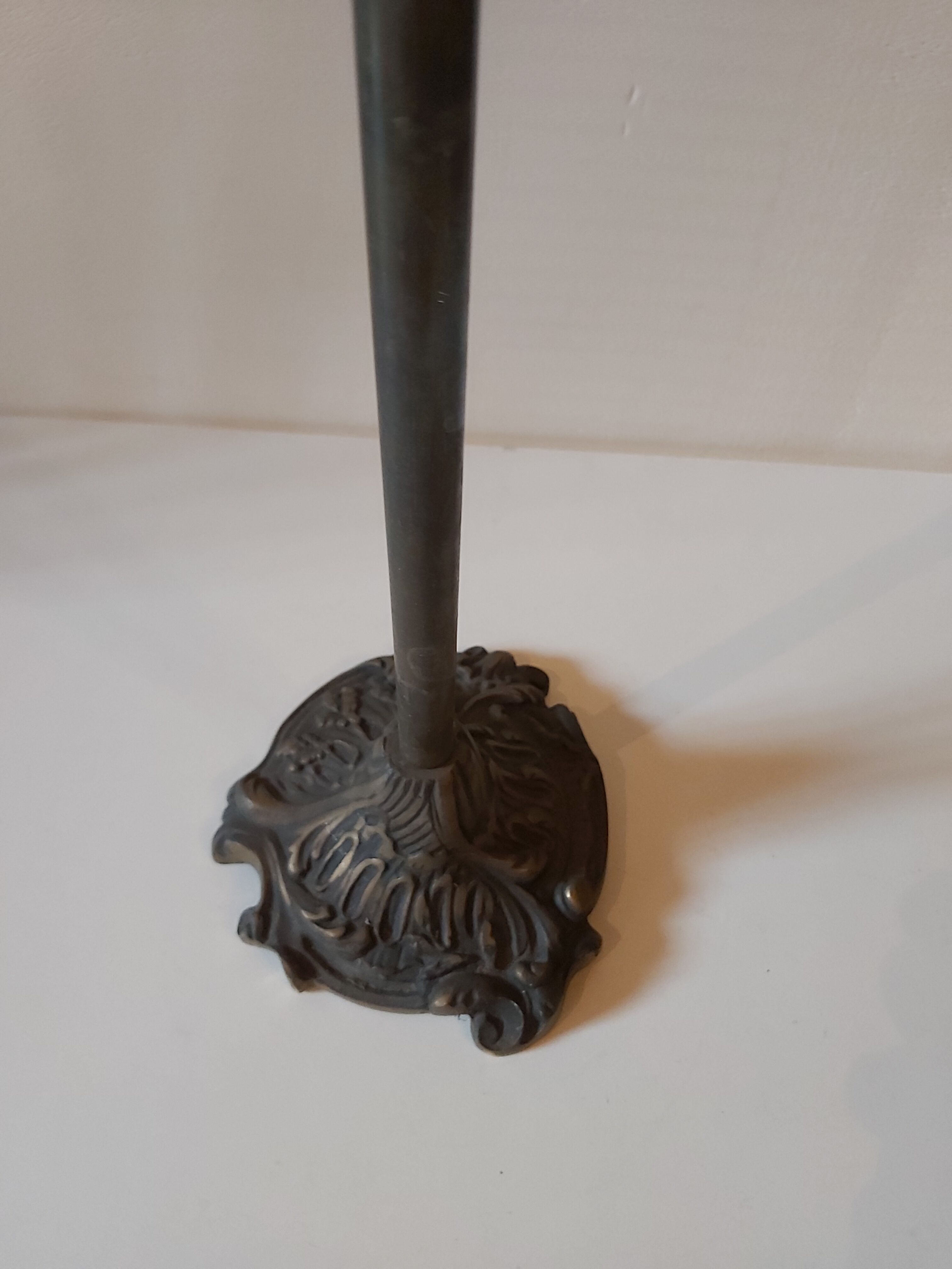 Bronze fireplace servant