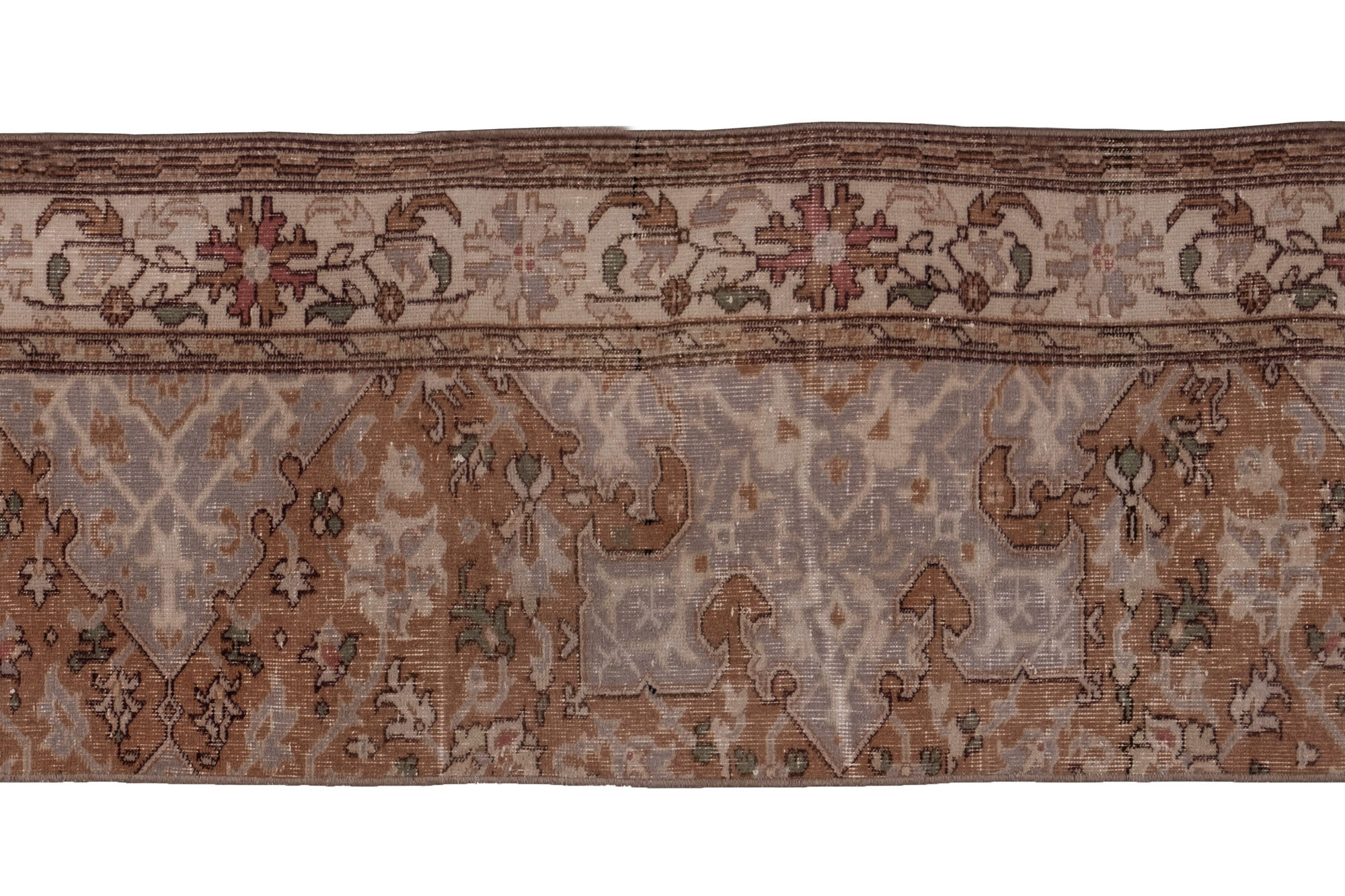 Turkish Oushak rug runner 62 x 238 cm