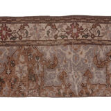 Turkish Oushak rug runner 62 x 238 cm