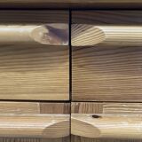 Buffet vintage en pin des années 70