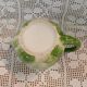 Lettuce leaf slipware teapot