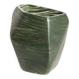 Dorian vase matte green glass paste