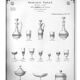 BACCARAT crystal carafe with handle, gondola model 1907