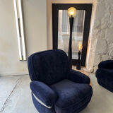 Sofa set with 2 armchairs from the 1970s - Space Age