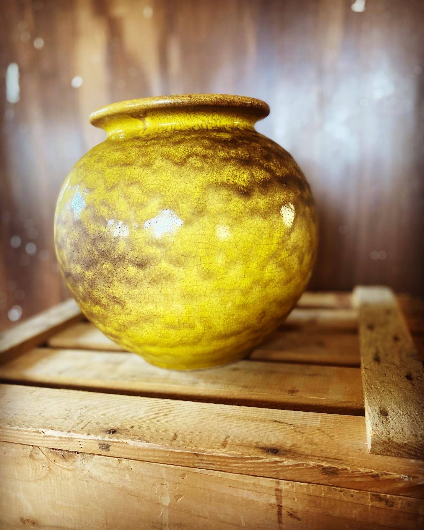 Terracotta vase