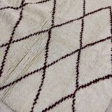 Handcrafted moroccan berber rug 178 x 152 cm