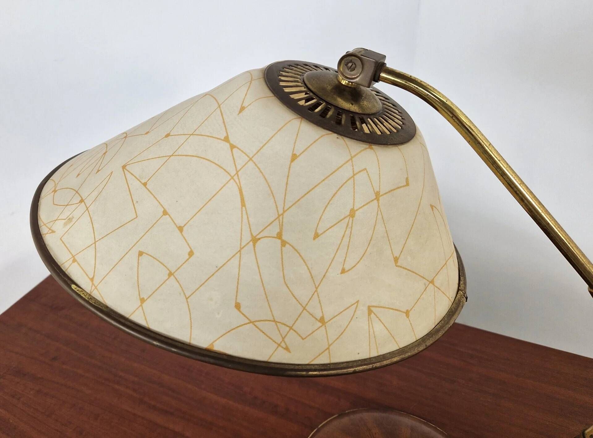 Temde Leuchten | Lampe de bureau des années 50
