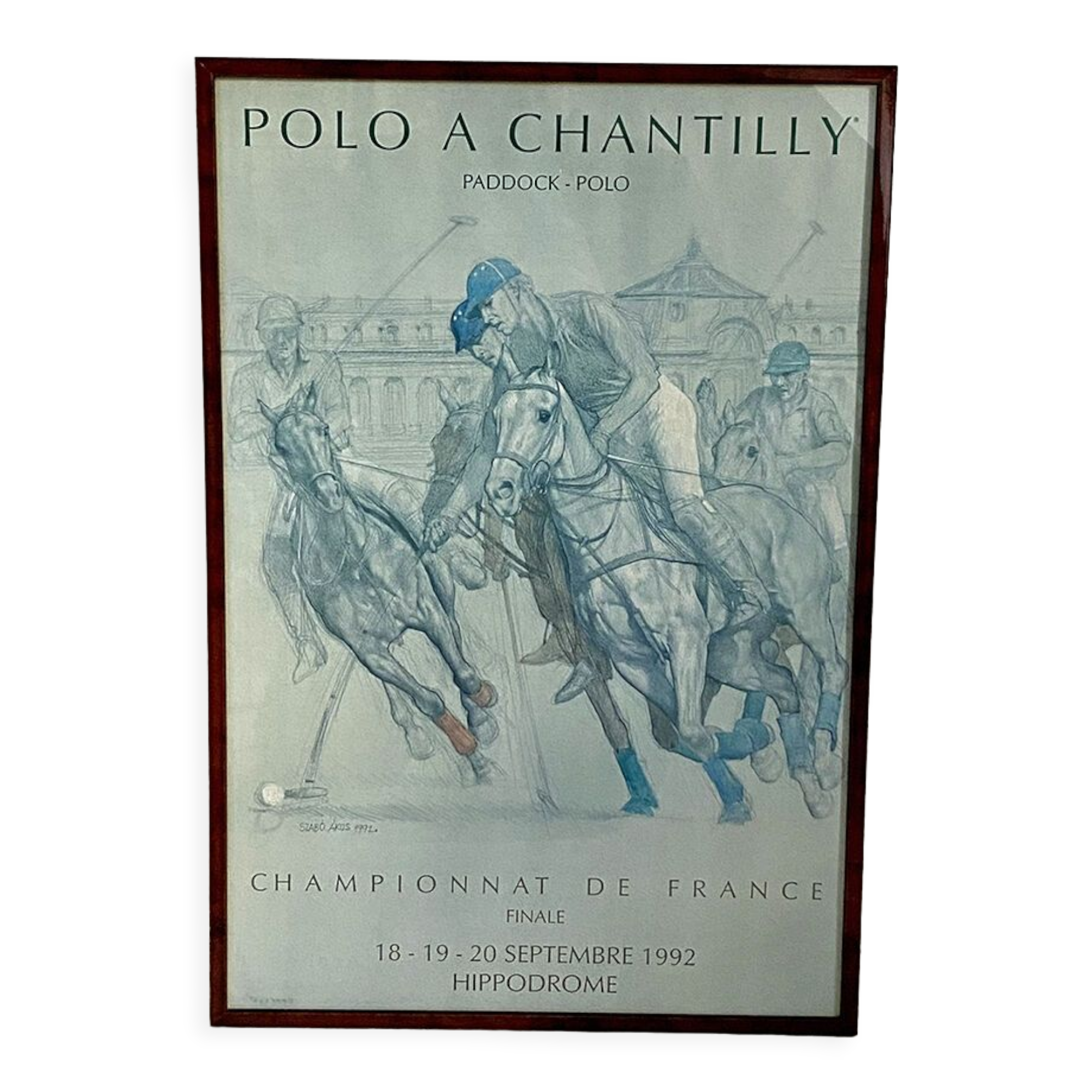 1992 Polo France Championship poster