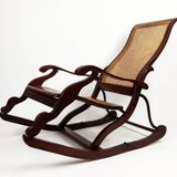 old folding rocking chair