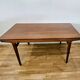Danish teak table Scandinavian design by Johannes Andersen