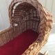 Vintage wicker doll landau
