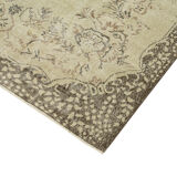 Tapis Beige Anatolien en Laine Tissée à la Main 185 cm x 290 cm - 38990