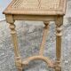 Banquette cannée style Louis XVI