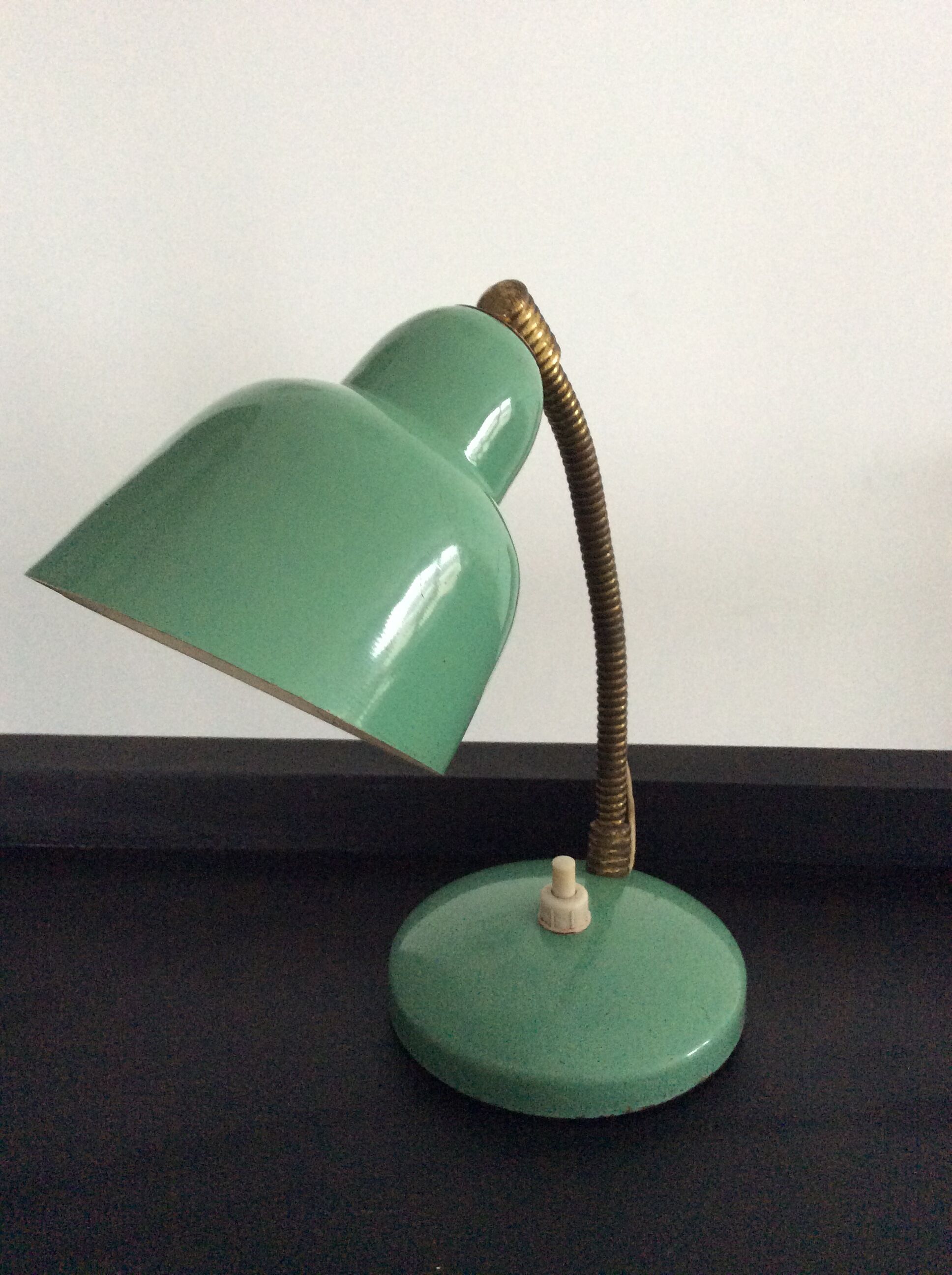 Casserole lamp from the 50s