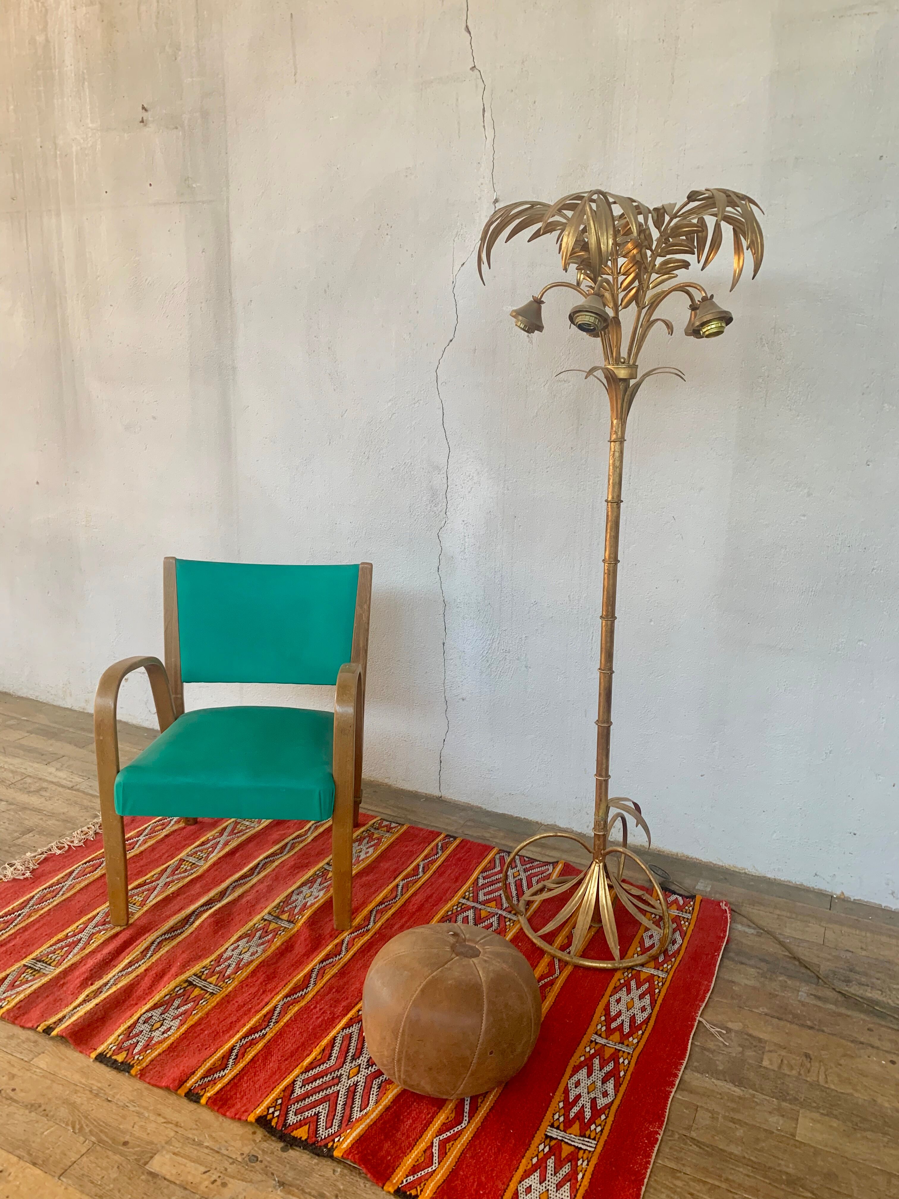 Fauteuil "bow wood" pour Steiner en bois courbé vintage 1950