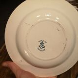 Series of 4 plates earth of iron LG Austerlitz