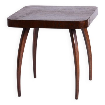 Table Araignée Art Déco en Chêne par J. Halabala pour Up Závody, années 1940