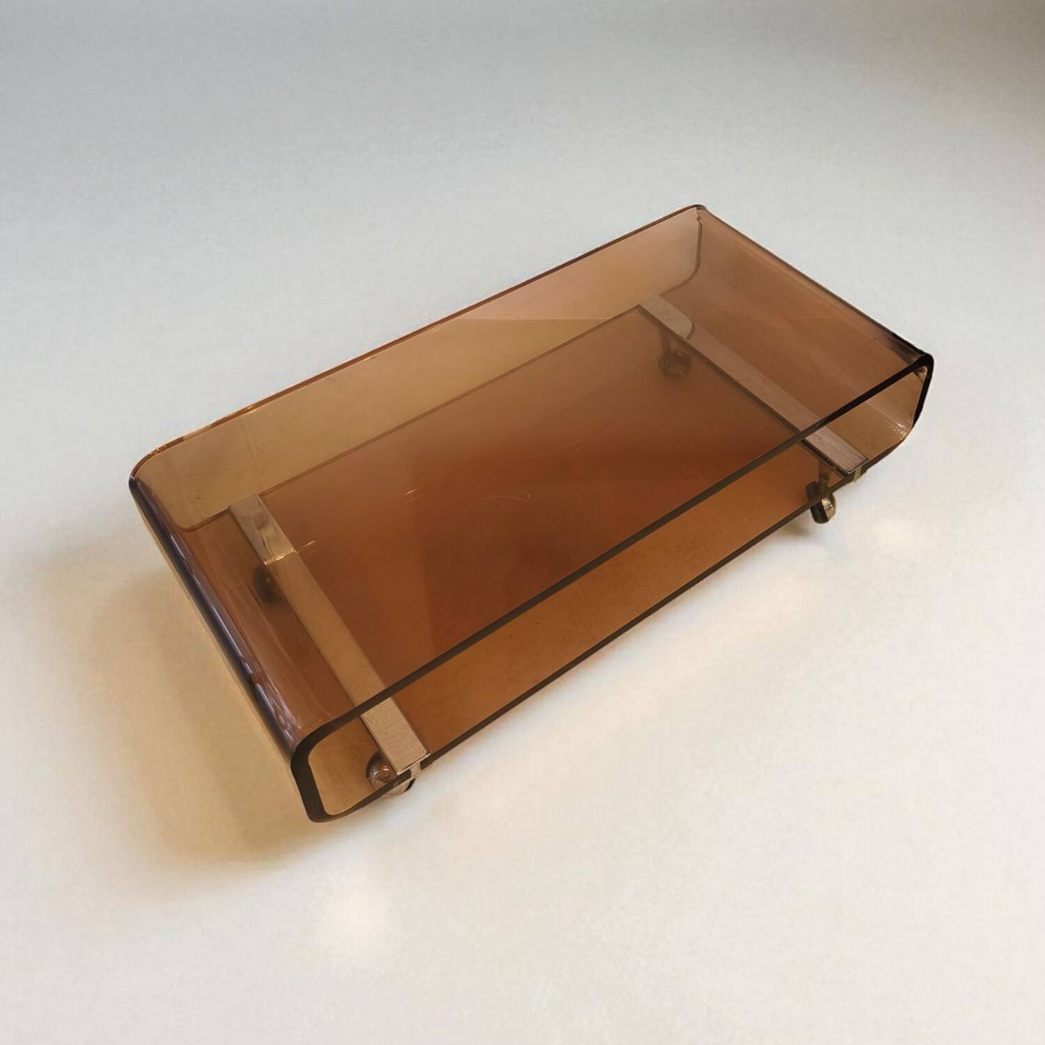 Altuglas / plexiglass coffee table designed by Michel Dumas, Roche Bobois, v