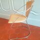 Chrome and leather chair Linda by Arrben