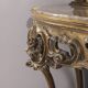 Antique classic console in wood decorated with mirror from the late 19th