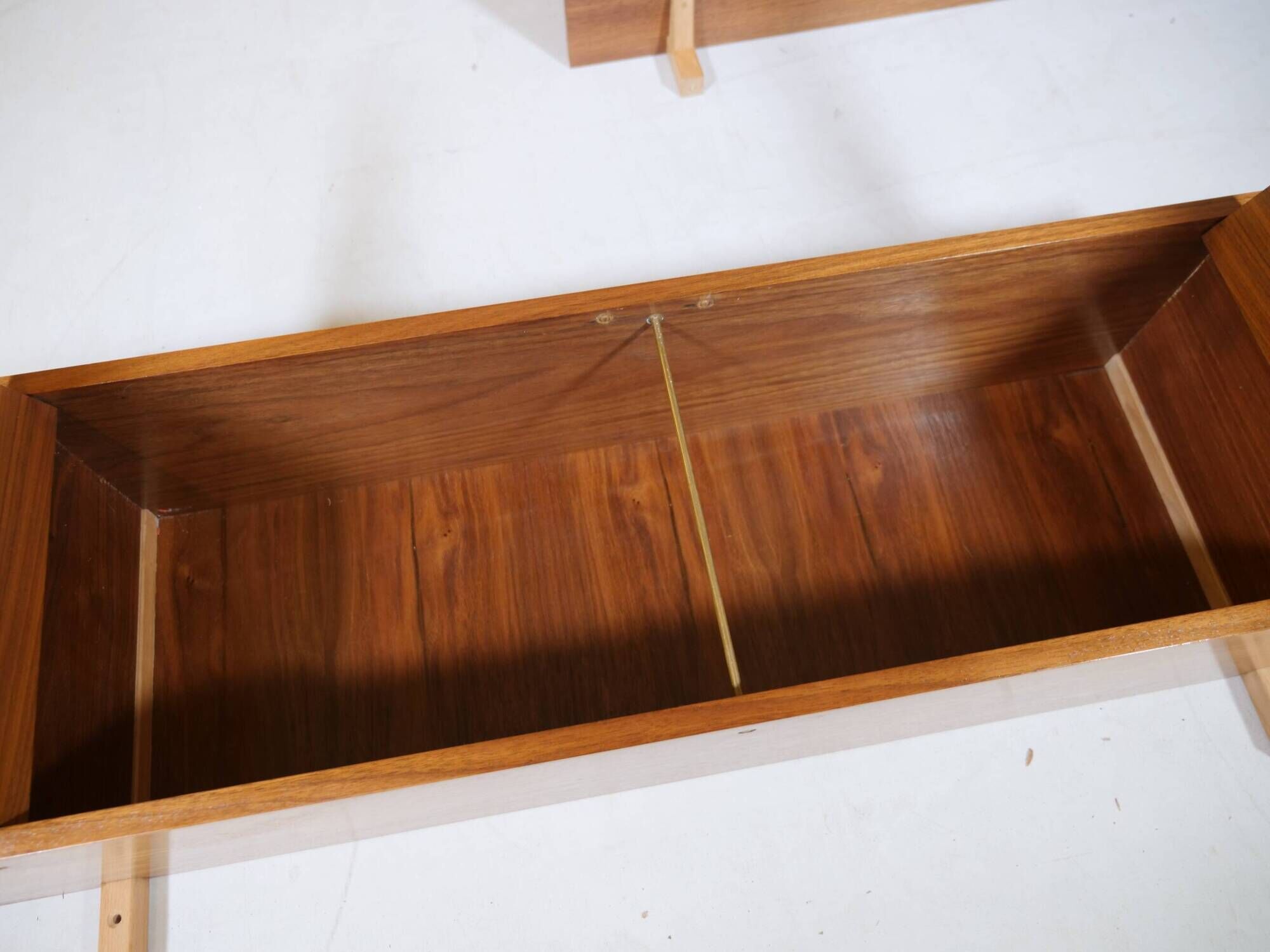 1960s Vintage Wall Shelves Walnut