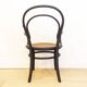 Fauteuil en bois courbé avec assise grillagée